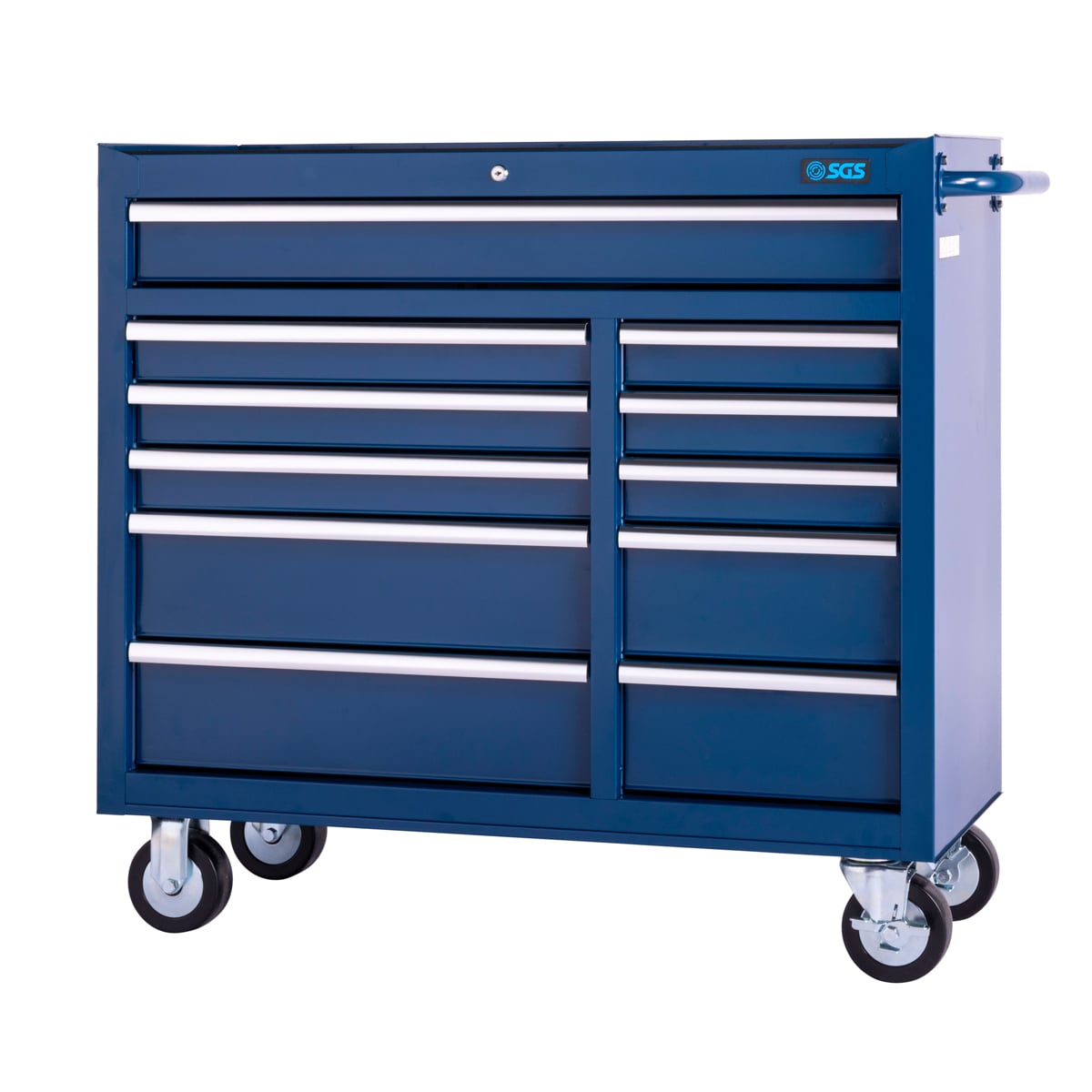 SGS 42in 11 Drawer Professional Roller Tool Cabinet | Blue